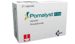 Pomalidomida 2 mg Caja con 21 capsulas Precio