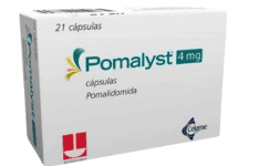 Pomalidomida 2 mg Caja con 21 capsulas Donde adquirir en México