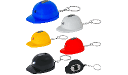 Llaveros con lámpara casco