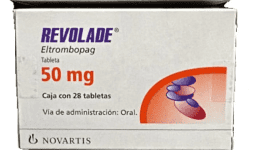 Eltrombopag 50 mg con 28 tabletas