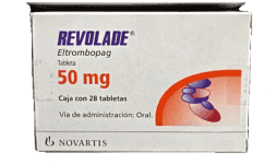 Eltrombopag 50 mg con 28 tabletas Proveedor de