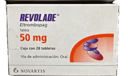 Eltrombopag 50 mg con 28 tabletas Costo