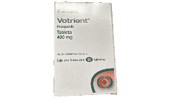 Pazopanib 400 mg Frasco con 60 tabletas Proveedor de