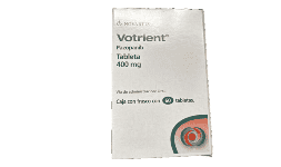 Pazopanib 400 mg Frasco con 60 tabletas Costo