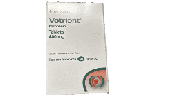 Pazopanib 400 mg Frasco con 60 tabletas Para que sirve