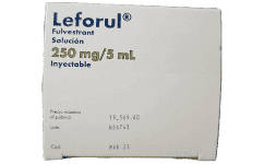 Fulvestrant 250 mg/ 5 ml Jeringa prellenada Precio de