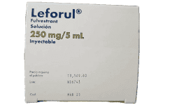 Fulvestrant 250 mg/ 5 ml Jeringa prellenada en Puebla