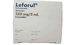Fulvestrant 250 mg/ 5 ml Jeringa prellenada Efectos Secundarios