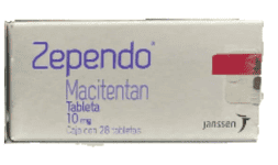 Macitentan 10 mg Caja con 28 tabletas en México