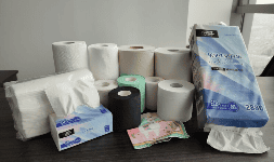 Papel de baño 100% de madera virgen