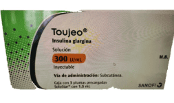 Insulina Glargina 300 u/ml Caja con 3 jeringas prellenadas Donde Comprar en México