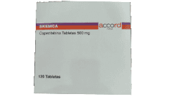 Capecitabina 500 mg Caja con 120 tabletas