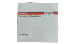 Capecitabina 500 mg Caja con 120 tabletas en Puebla