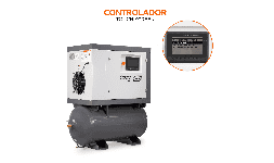 Compresor de tornillo con tanque