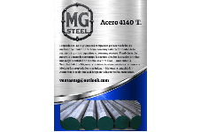 Acero industrial grado herramienta