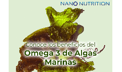 Omega 3 vegano algas en polvo sin olor