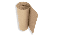 Carton corrugado en rollos para embalaje