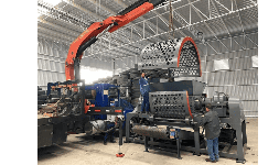 Línea de trituradoras de llantas