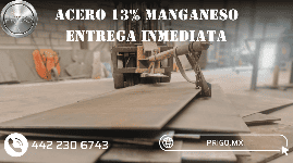 Aceros alto manganeso en Mexico