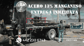 Aceros alto manganeso en Mexico