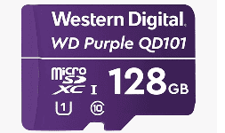 Memorias digitales microSD de 128 GB PURPLE