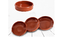 Cazuelas de barro 13 cm