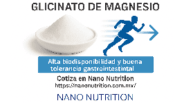 Glicinato de Magnesio en polvo soluble