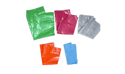 Bolsas de plastico varias medidas y colores para residuos