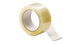 Cinta canela transparente con adhesivo acrilico