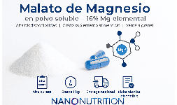 Malato de Magnesio en polvo soluble