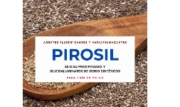 Silicas precipitadas Pirosil® 