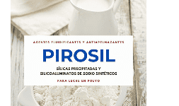 Silicas para alimentos Pirosil PS-120