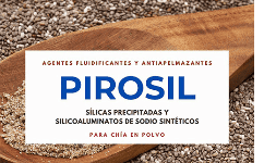 Silicas para alimentos Pirosil PS-120