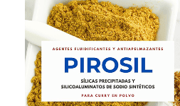 Silicas para alimentos Pirosil PS-120