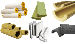 Aislamientos preformados o medias cañas