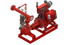 Sistema contra incendios Duplex 250 GPM con Jockey horizontal