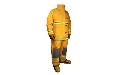 Trajes de bombero brigadista