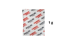 Silica gel - Bolsitas absorbentes de humedad 1g