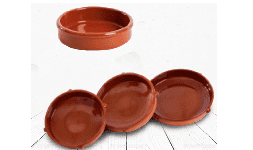 Cazuelas de barro 13 cm