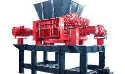 Trituradora de cuatro ejes de metal Enerpat