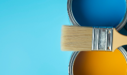 Emulsiones/resinas vinil acrilicas para elaboración de pintura 