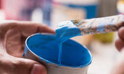 Emulsiones/resinas vinil acrilicas para elaboración de pintura 