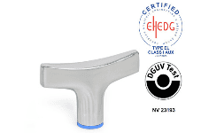 Manijas o mariposas en forma de T Acero inoxidable GN 5064