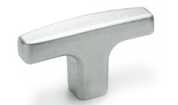 Manijas o mariposas en forma de T Aluminio GN 563.2