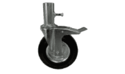 Rodajas institucionales 3377DVR200R75 de 200mm