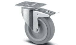 Rodajas industriales 3477UFR100P62 de 100mm