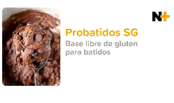 Harina libre de gluten Probatidos SG
