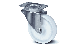 Rodajas industriales 8470UOO100P62 de 100mm inoxidable