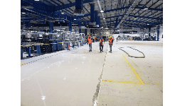 Instalación de pisos epóxicos industriales