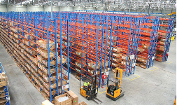 Rack selectivo para almacenar productos de gran variedad